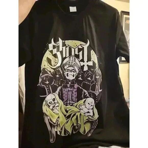 GHOST BABY' DEMONS T SHIRTS MEN'S Medium NWT Excellent CR5 Concert - Picture 2 of 5
